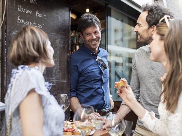 Aperitivo in Bozens Altstadt